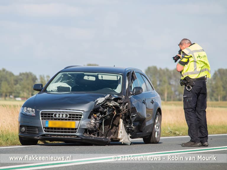 Twee gewonden bij ongeval op N59