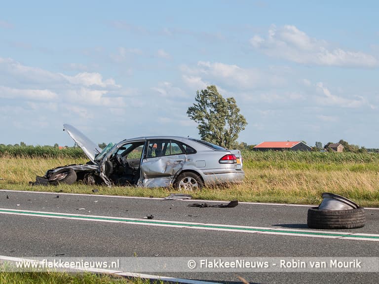 Twee gewonden bij ongeval op N59