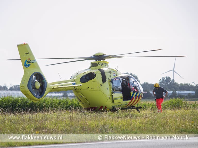 Twee gewonden bij ongeval op N59