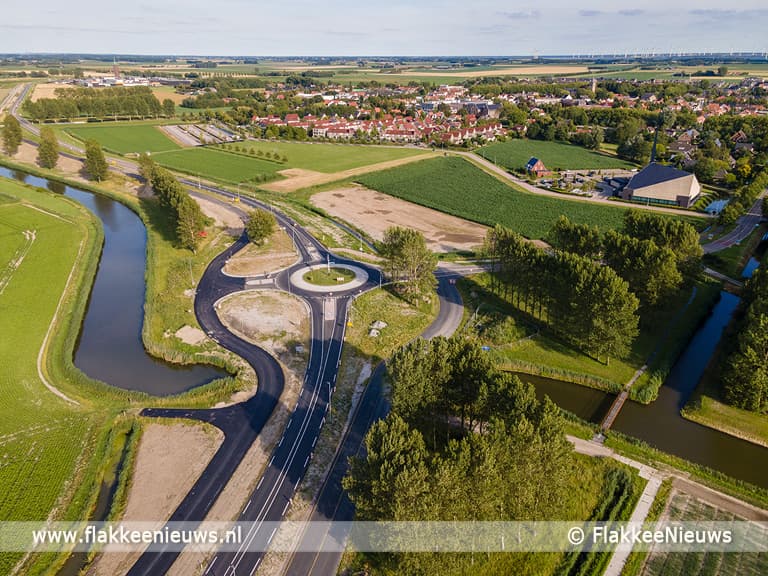 N215: weekendafsluiting bij Dirksland