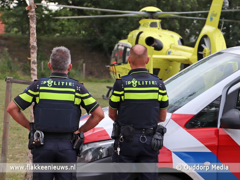 Glazenwasser ernstig gewond in Ouddorp