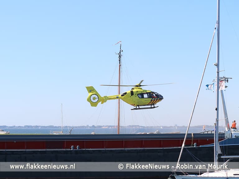 Slachtoffer zwaargewond bij ongeval op het water