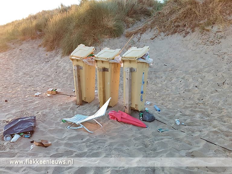 Houd de stranden van Goeree-Overflakkee schoon