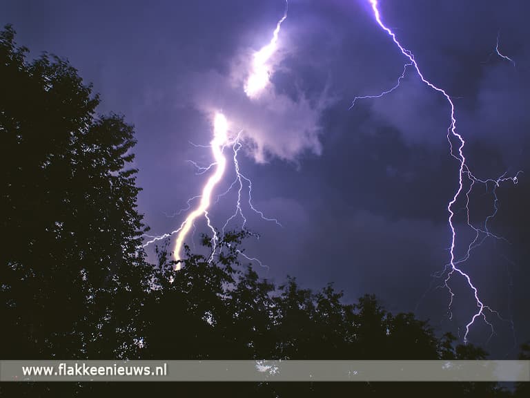 Noodweer trekt over Goeree-Overflakkee