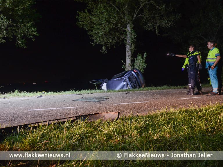 Dodelijke slachtoffers bij ongeval in polder Dirksland