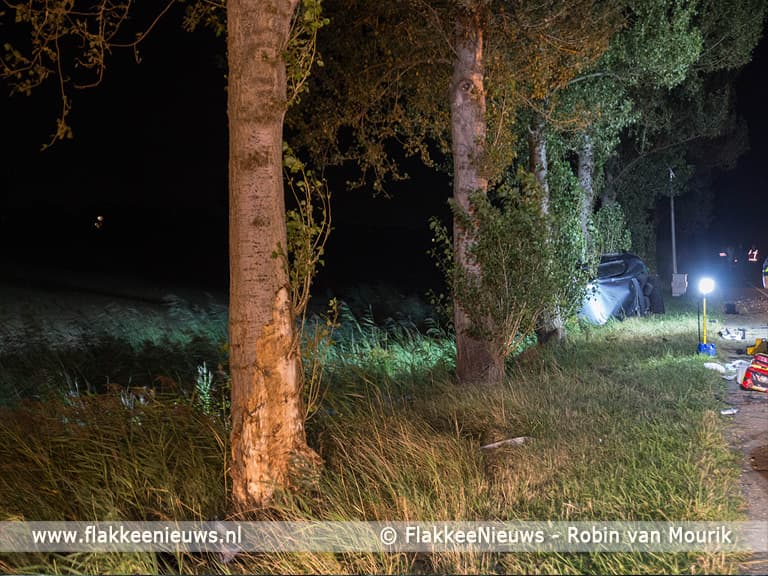 Dodelijke slachtoffers bij ongeval in polder Dirksland