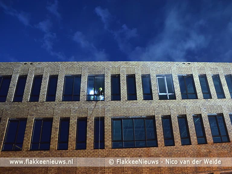 Brand in nieuwe Beroepscampus Middelharnis