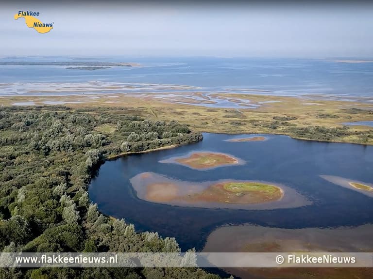 Geniet van De Slikken van Flakkee vanuit de lucht