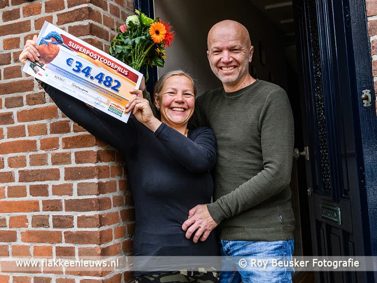 Stellendammers winnen 1 miljoen euro in Postcode Loterij