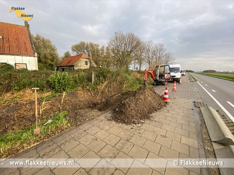 Bijzondere vondst tijdens graafwerkzaamheden bij Den Bommel