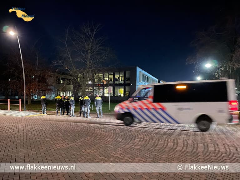 Demonstratie in Middelharnis rustig verlopen