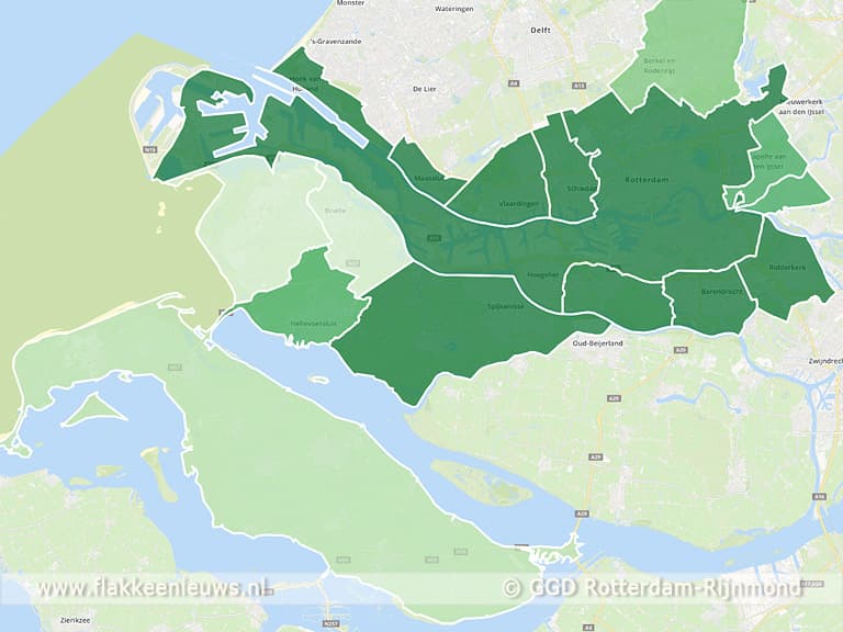 Aantal besmettingen COVID-19 op Goeree-Overflakkee lijkt af te nemen