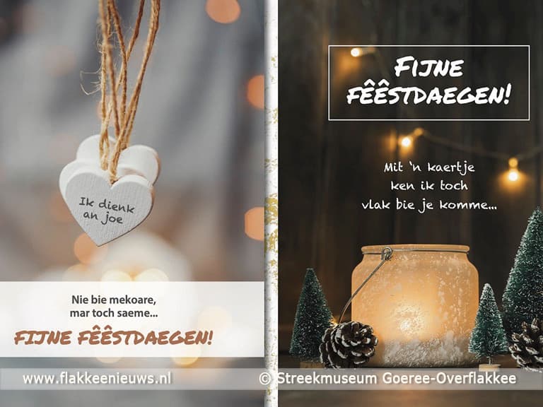 Kerstkaarten in het Flakkees verkrijgbaar
