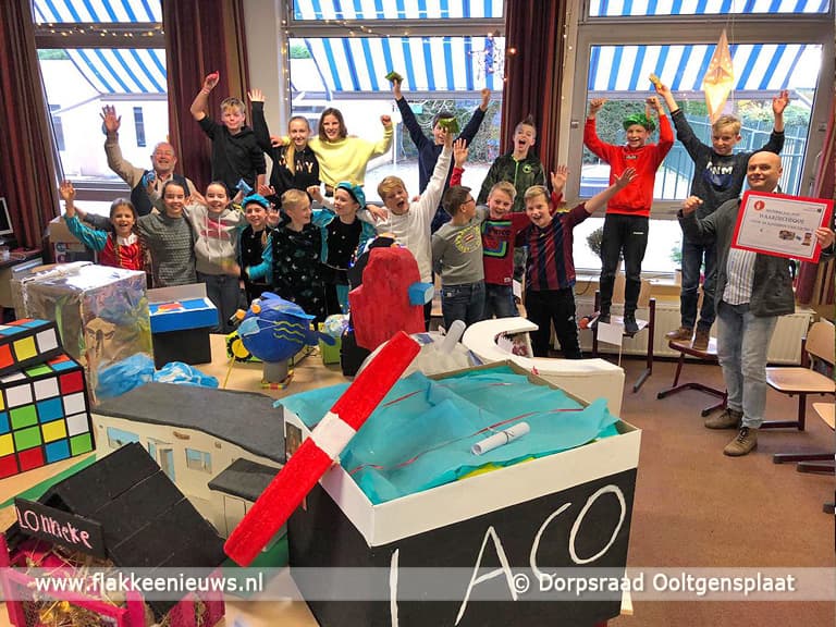 Waarde cheque met Sinterklaas