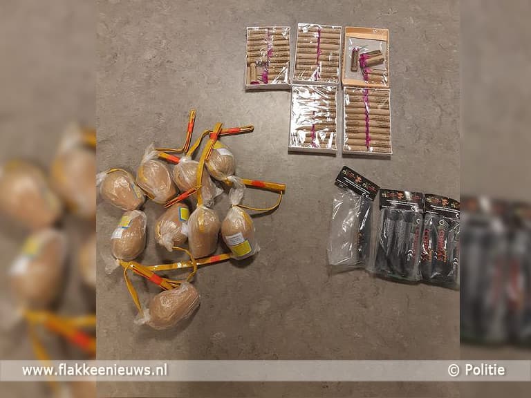 Jongeren met illegaal vuurwerk opgepakt bij het ziekenhuis