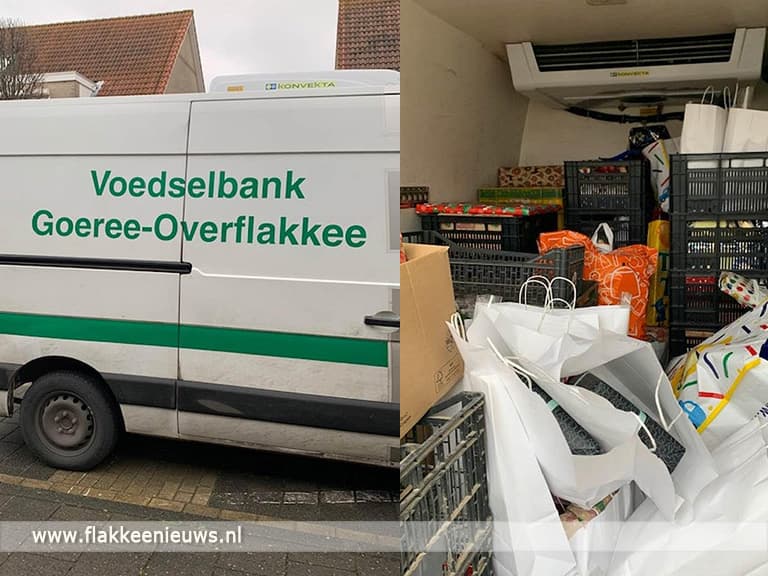 Geslaagde inzamelactie voor Voedselbank Goeree-Overflakkee