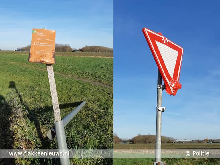 Veel vernielingen op Goeree-Overflakkee door vuurwerk
