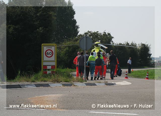 Ongeval fietser met vrachtwagen