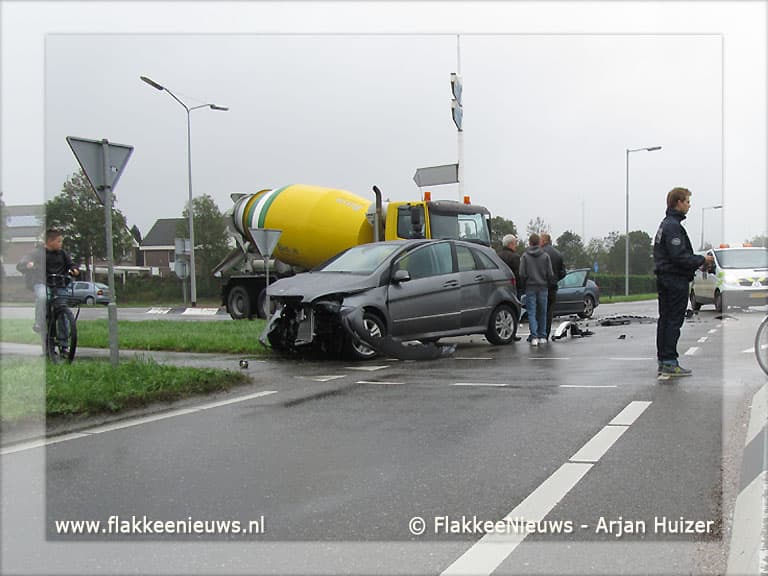 Ongeval N215 nabij Sommelsdijk