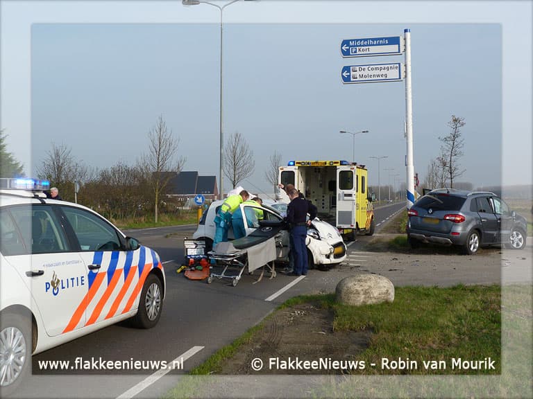 Ongeval Zuidelijke Randweg Middelharnis