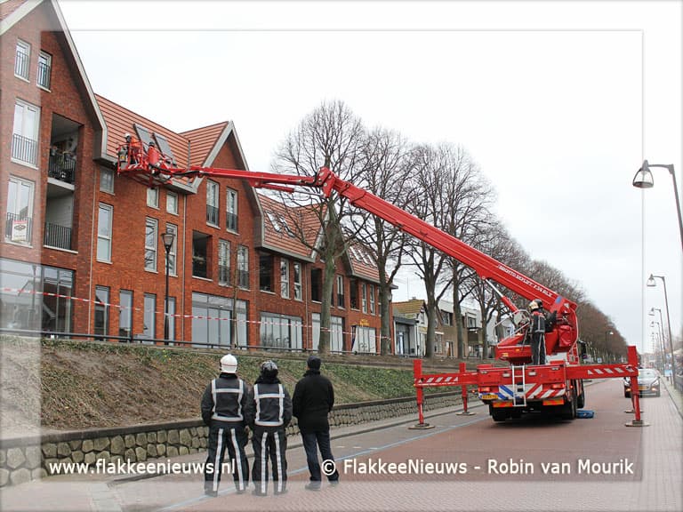 Brandweer assisteert bij stormschade