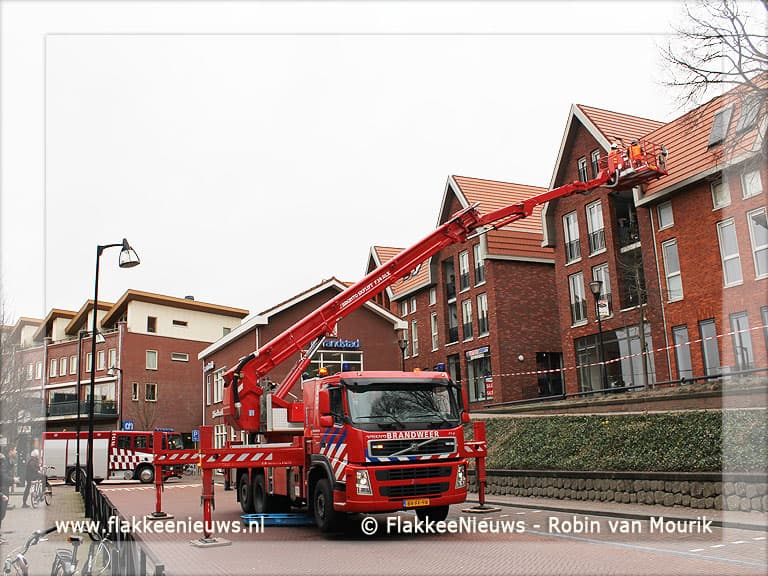 Brandweer assisteert bij stormschade