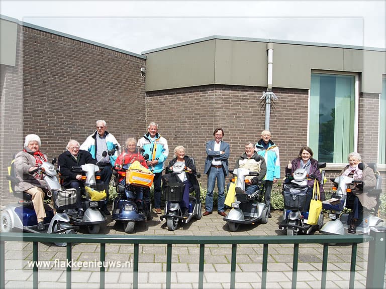 Scootmobielcursus in Oude-Tonge groot succes
