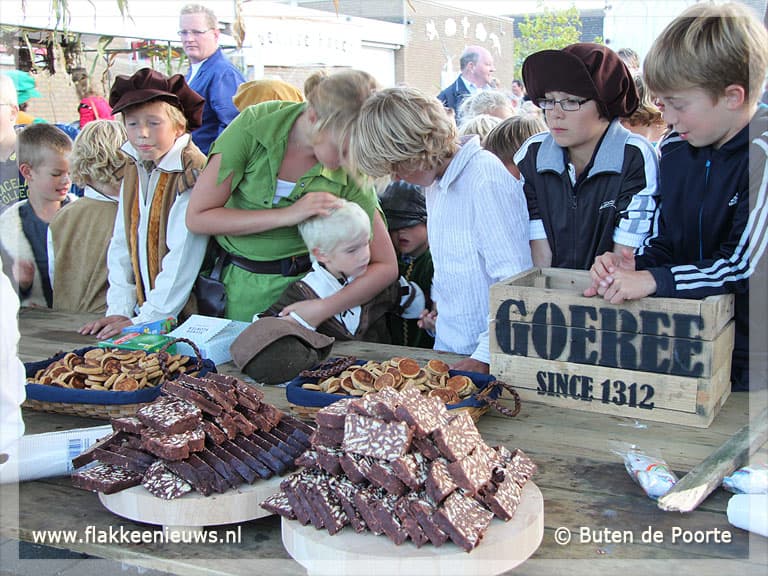 Middeleeuws feest op basisschool Buten de Poorte