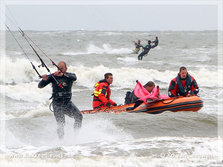 Samenwerking Reddingsbrigade en Kitesurf Vereniging