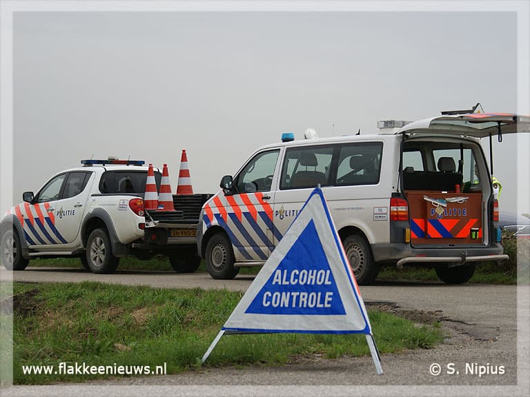Alcoholcontrole Bosweg Ooltgensplaat