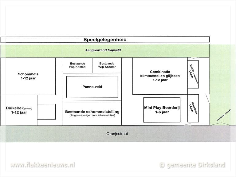 Nieuwe speeltuin en trapveldje voor Herkingen