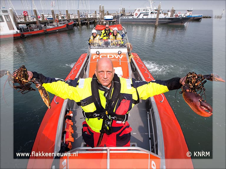 Opbrengst veiling eerste kreeft voor KNRM