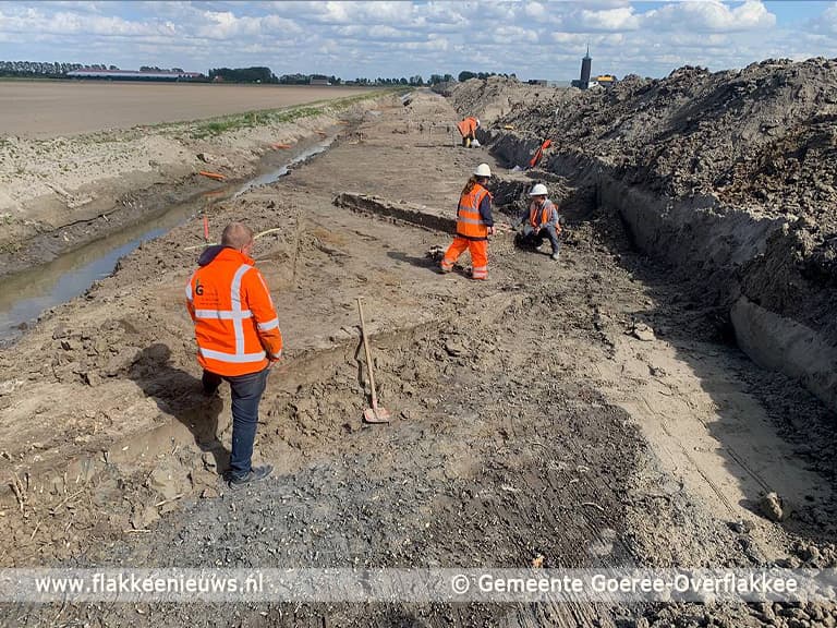Vondst boerderijcomplex zestiende eeuw bij N215