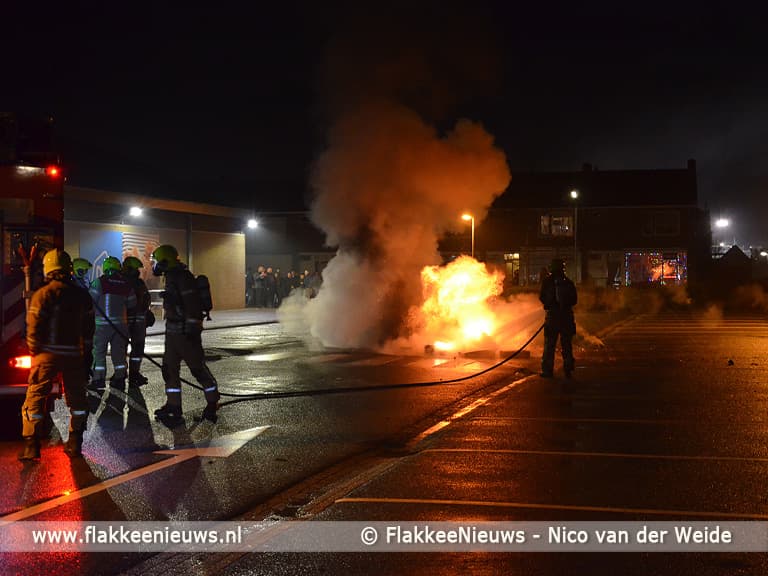 Rumoerige start van 2021 op Goeree-Overflakkee