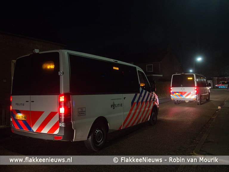 Rumoerige start van 2021 op Goeree-Overflakkee