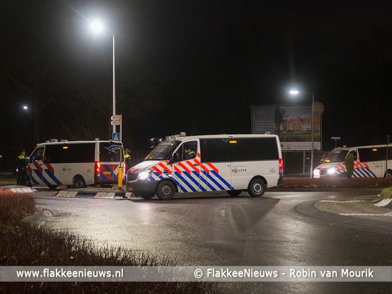Rumoerige start van 2021 op Goeree-Overflakkee