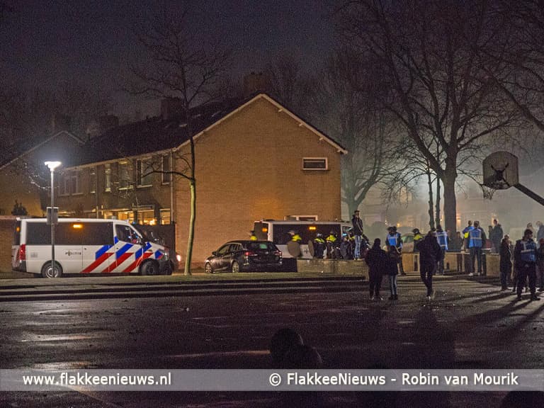 Rumoerige start van 2021 op Goeree-Overflakkee
