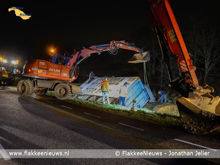 Schapen gered na incident bij Stellendam