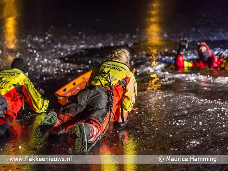 Reddingsbrigade geeft schaatsers tips voor winterveiligheid