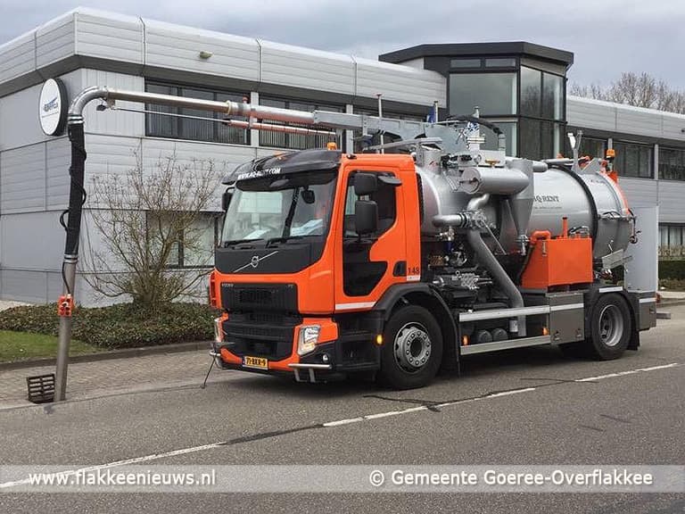 Reiniging afwateringsputten op Goeree-Overflakkee