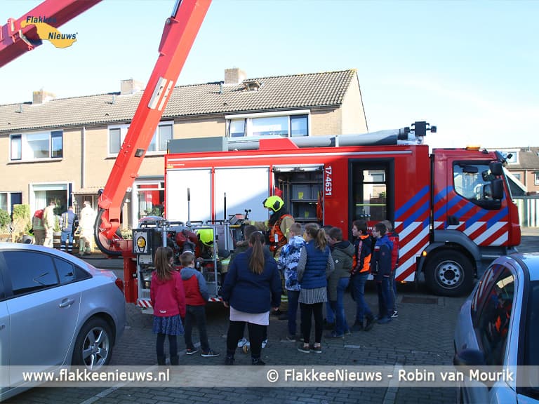 Brandweer rukt uit voor schoorsteenbrand Nieuwe-Tonge