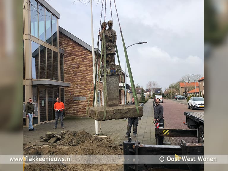 Beeldje in Ooltgensplaat krijgt nieuwe locatie