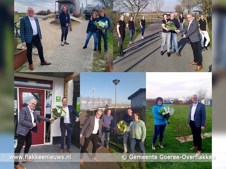 Wethouder Feller feliciteert accommodaties met Zoover Award