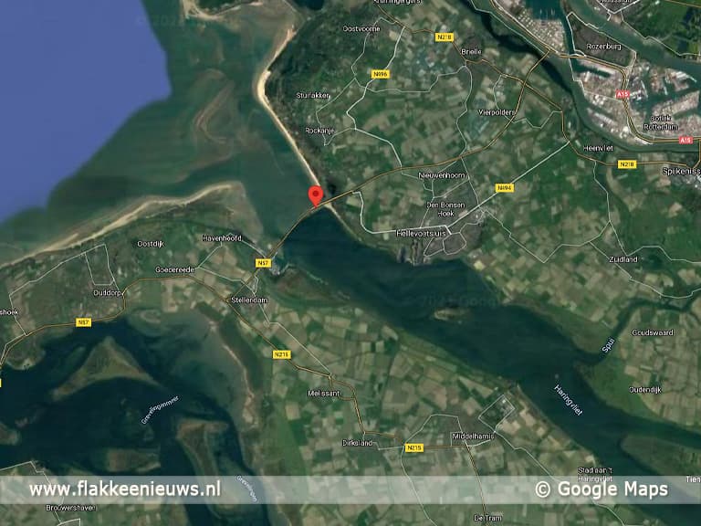 Dodelijk ongeval N57: slachtoffer van Goeree-Overflakkee