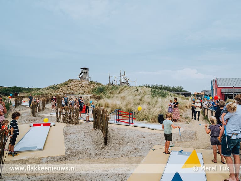 Minigolfbaan Ouddorp Duin geopend met hulp van het Steunfonds