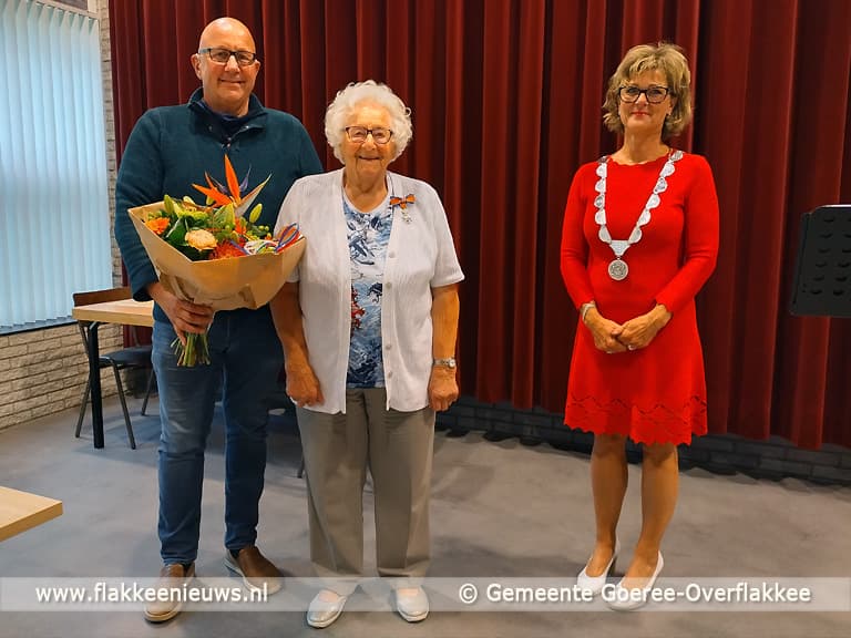 Koninklijke onderscheiding voor Lia Bruggeman-Luchtenburg uit Nieuwe-Tonge