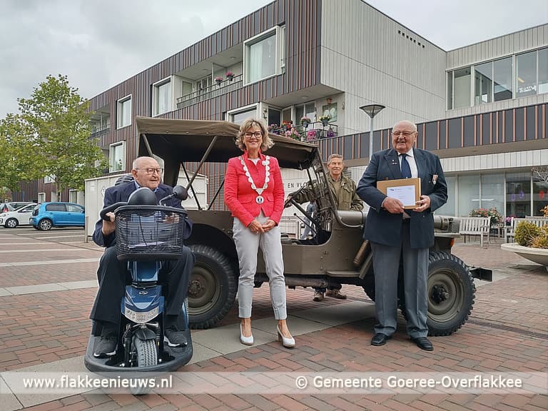 Een attentie voor veteranen op Goeree-Overflakkee