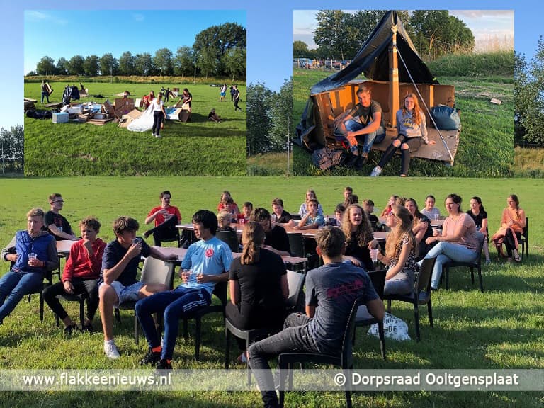 Eerste Nacht Zonder Dak in Ooltgensplaat groot succes