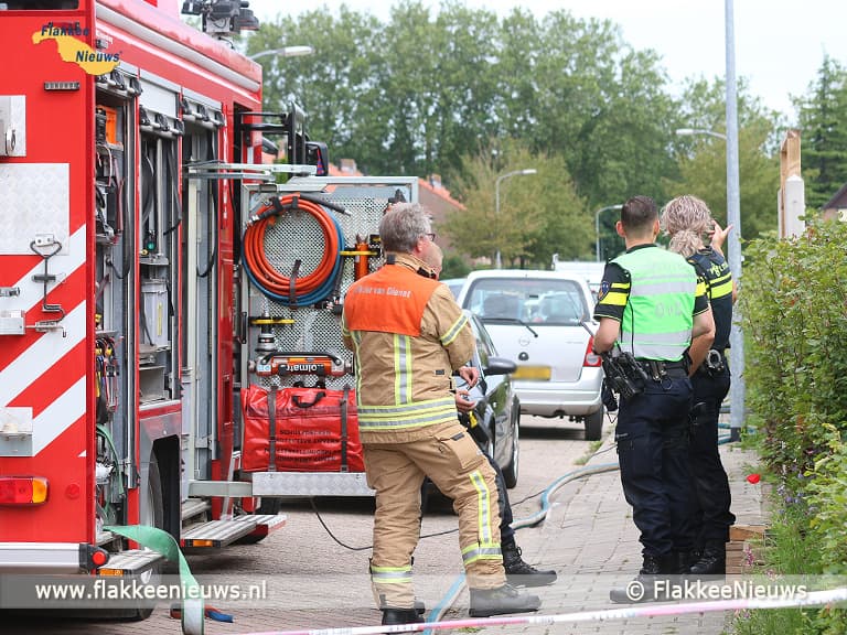 Straat in Dirksland ontruimd wegens explosiegevaar