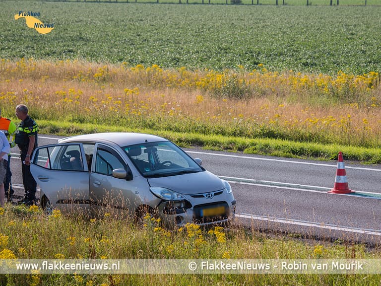 Aanrijding met gewonde op N59